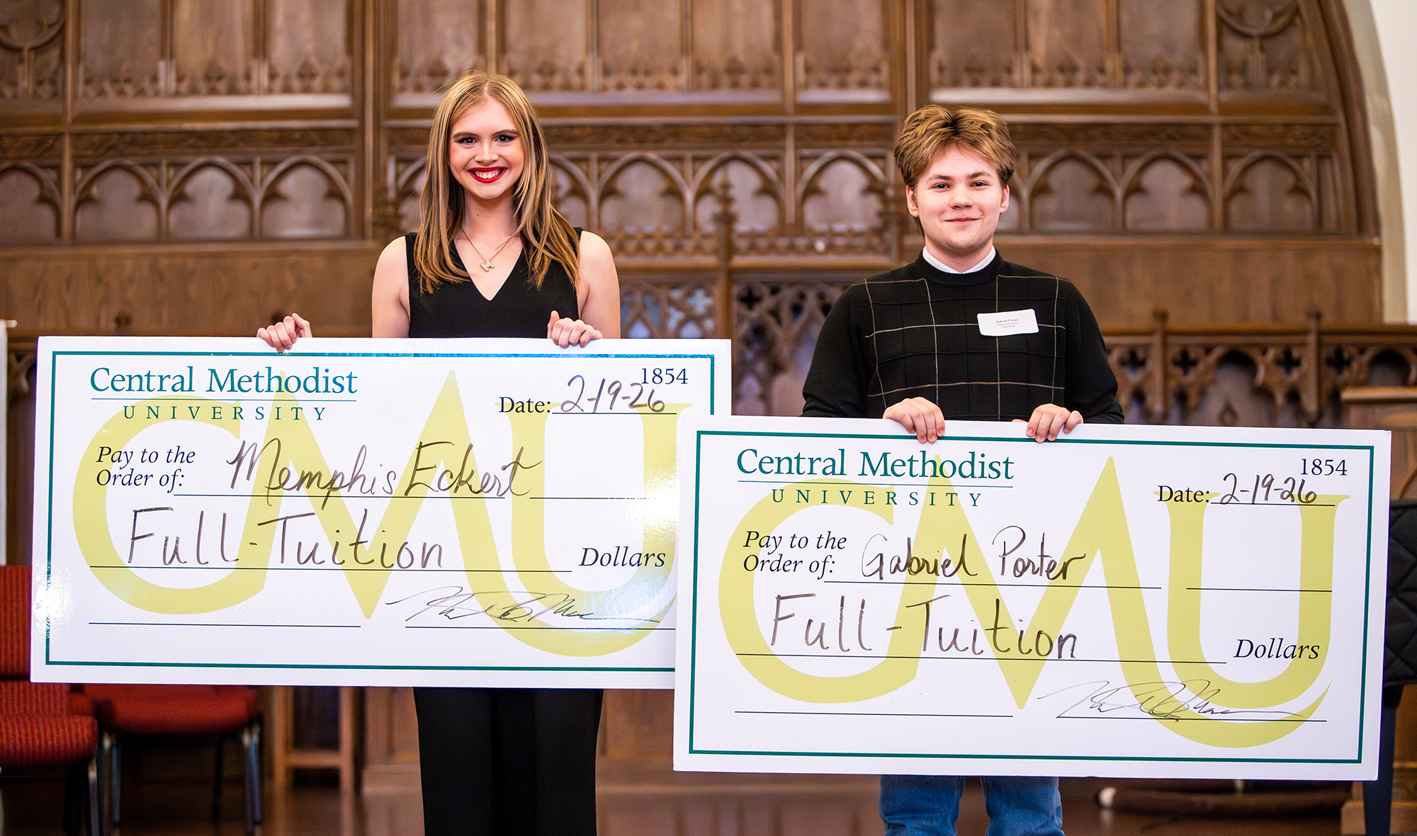 Memphis Eckert and Gabriel Porter