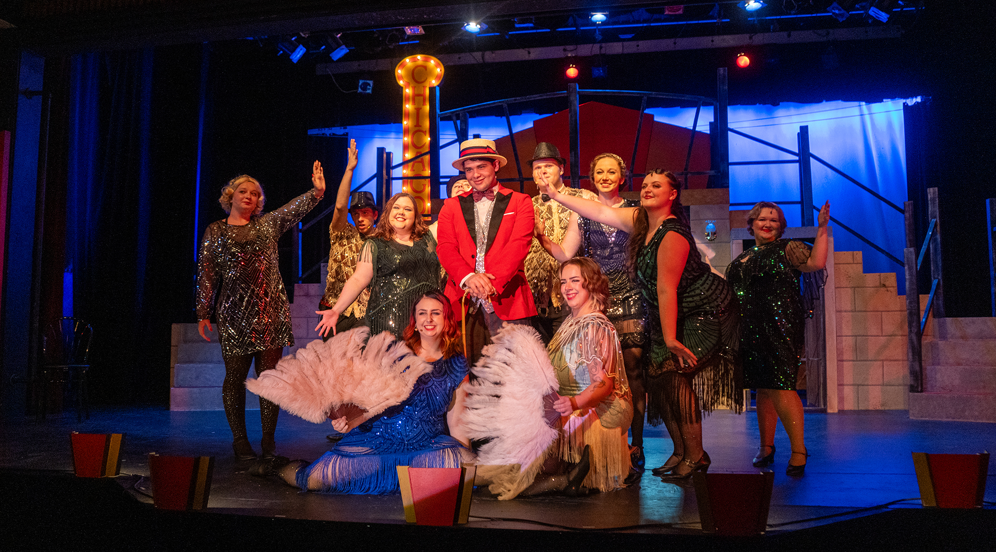 Performance of Chicago at The Little Theatre