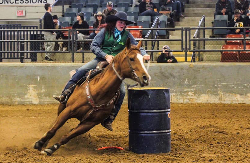 Kelsi Haller competes at Murray State