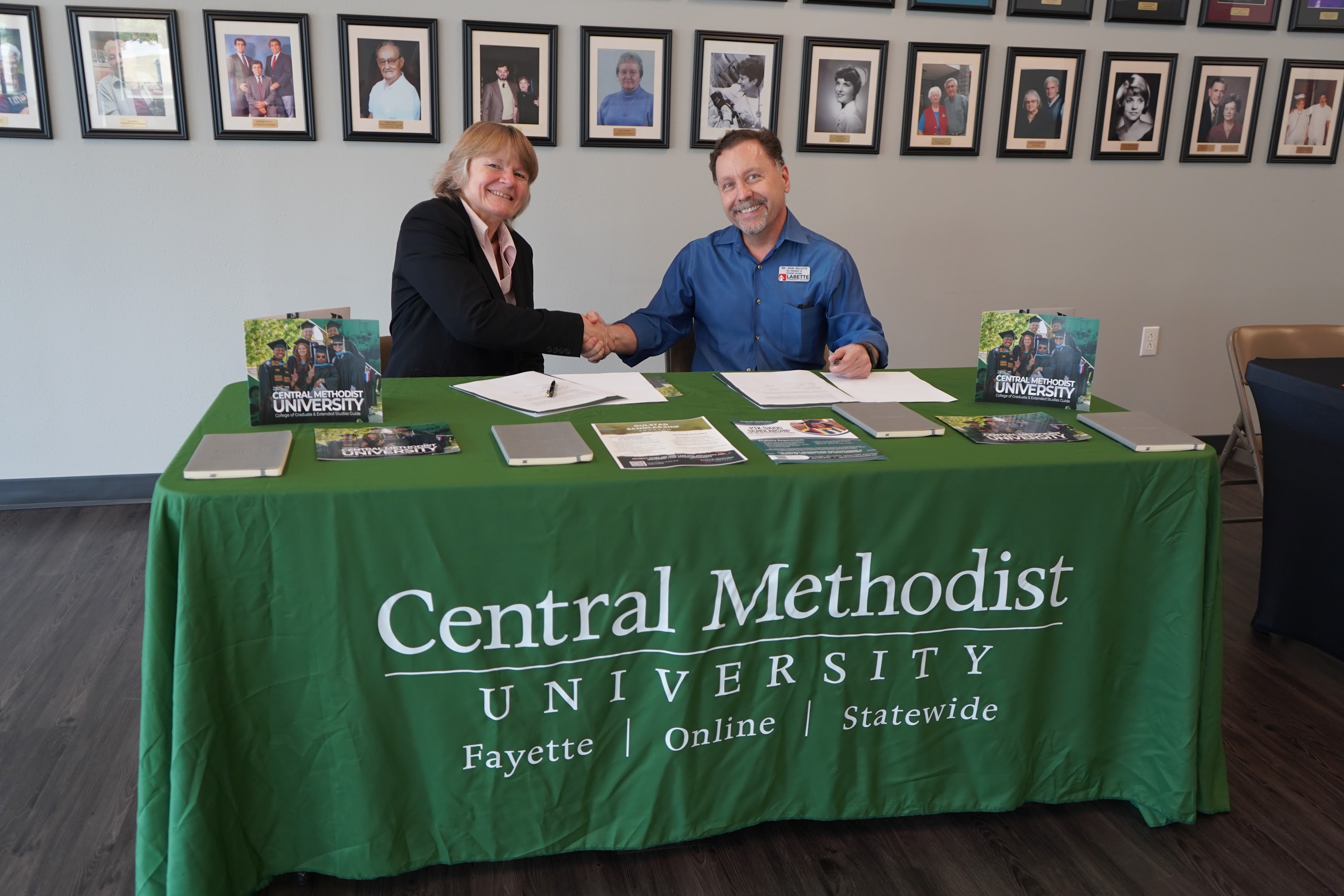 CMU, LCC officials signing agreement