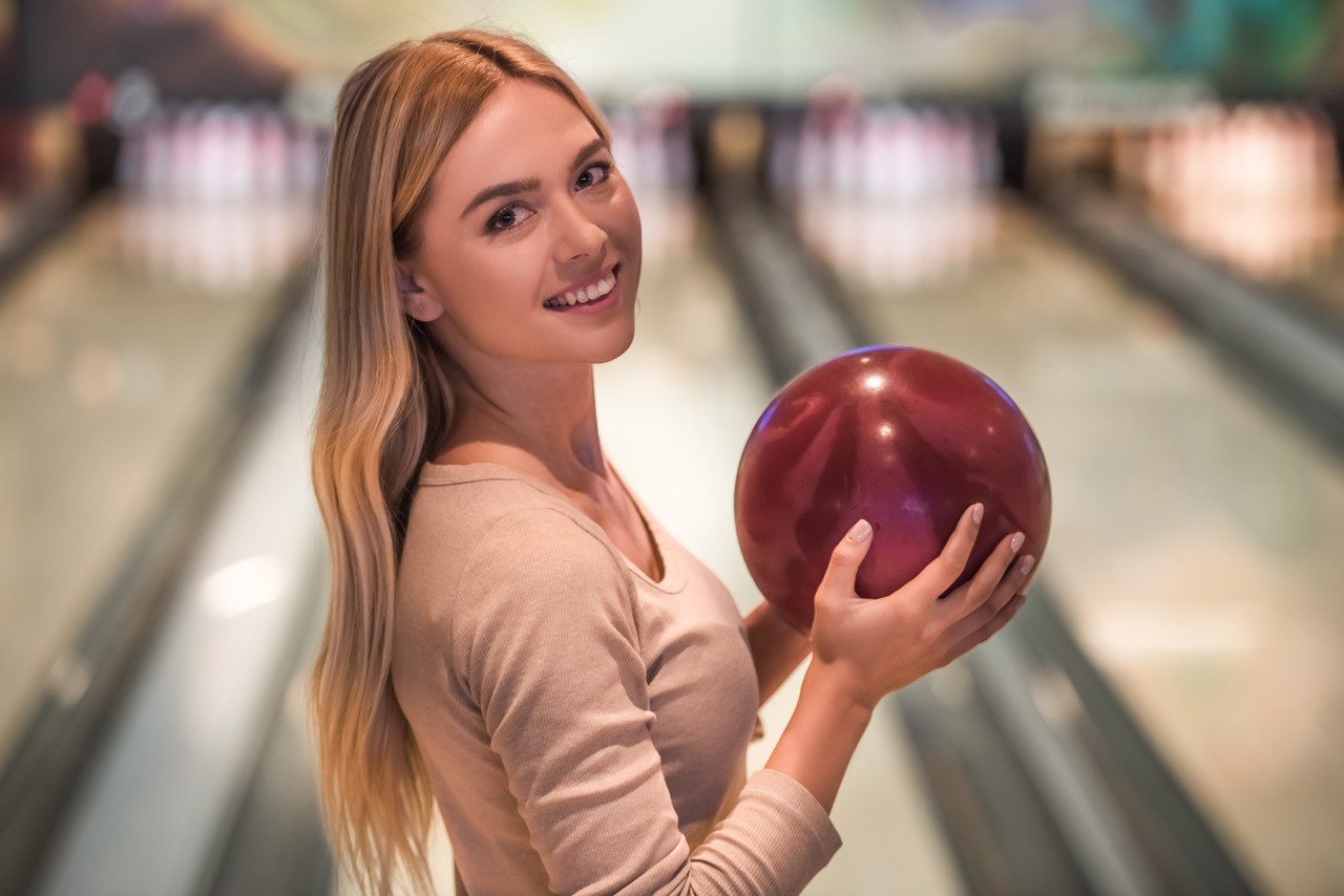 Bowling stock image