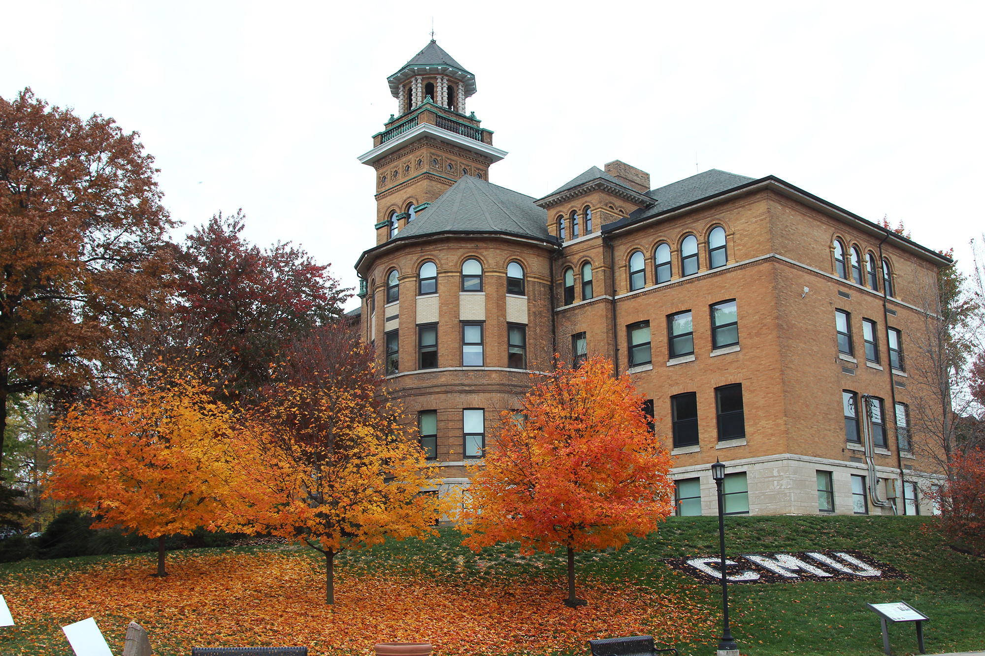CMU campus in autumn