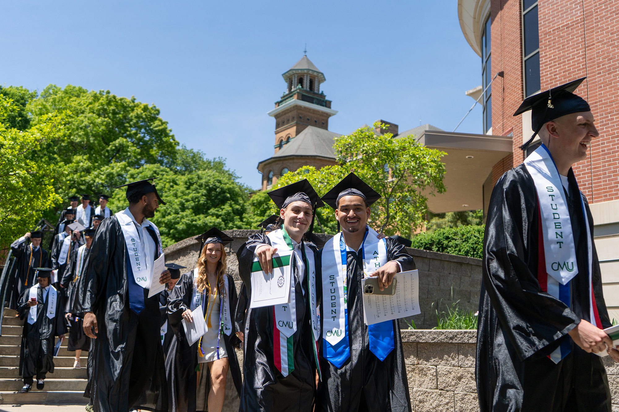 Graduates at Spring 2025 commencement