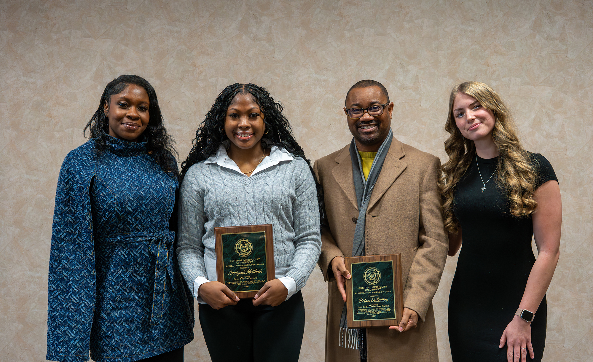 AASU officers and award winners