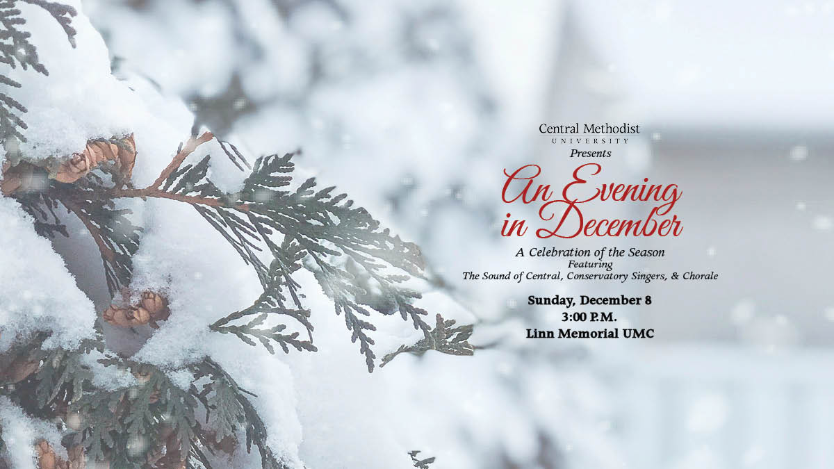 Holiday concert banner