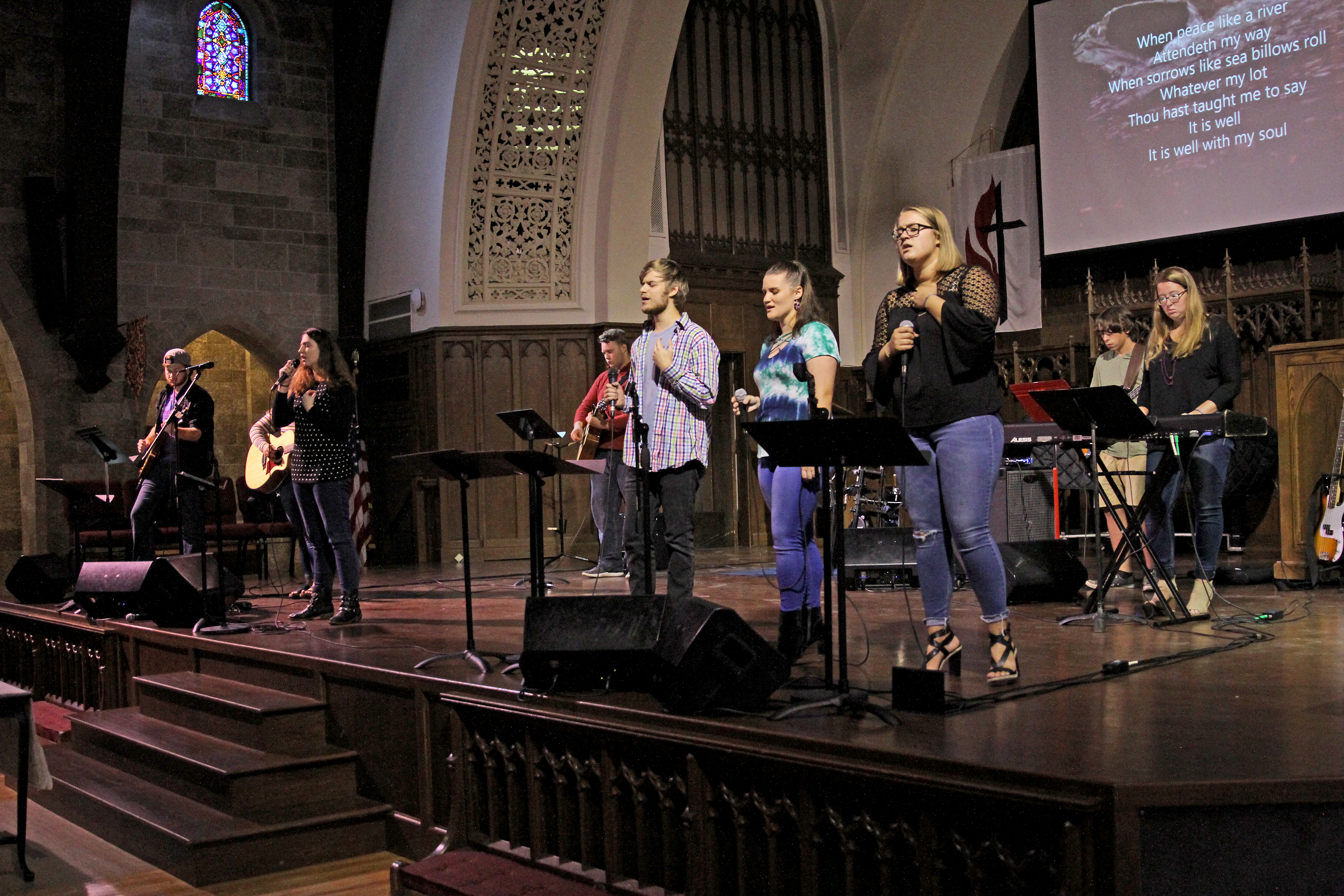 Praise Ensembles at Chapel