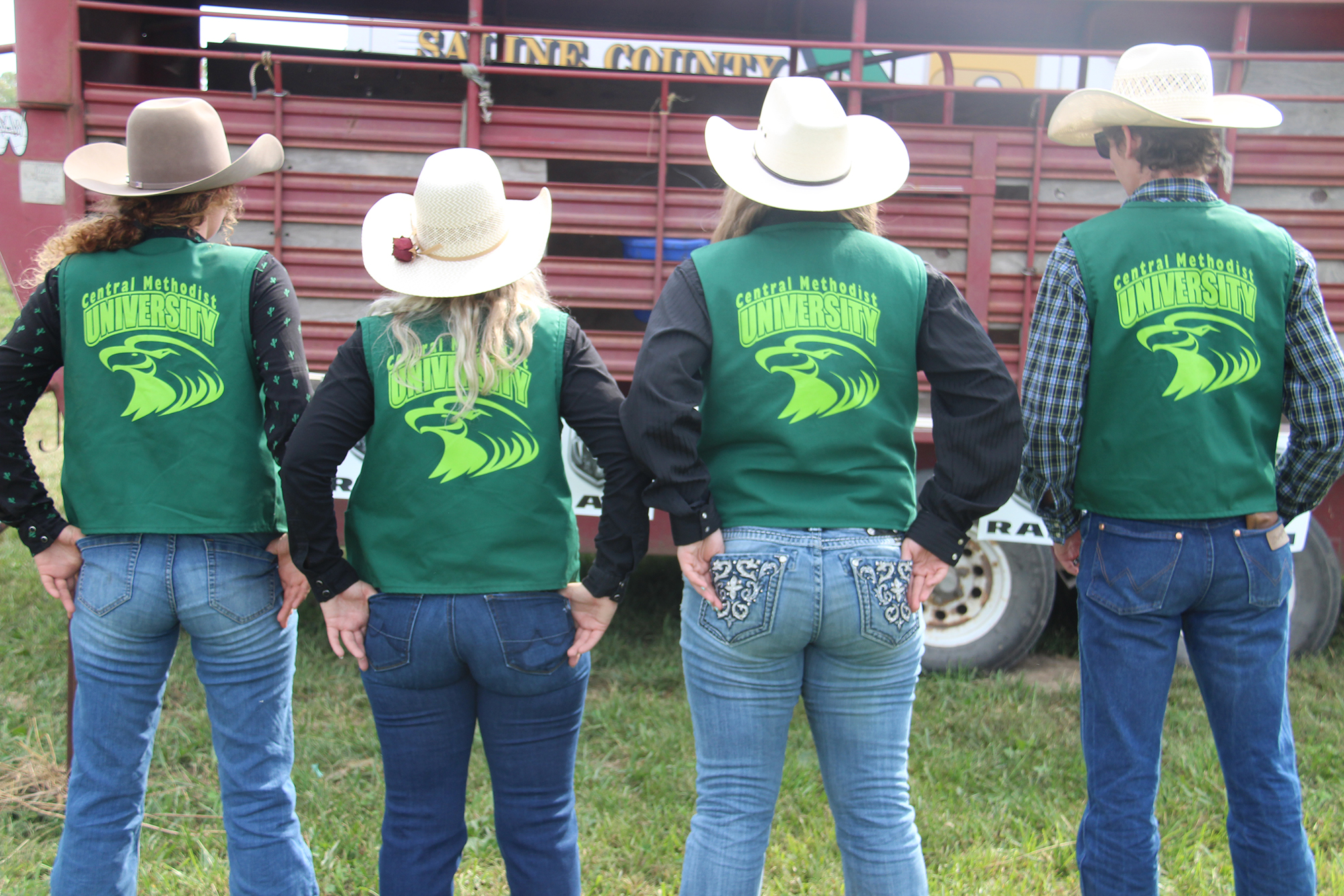 Rodeo team vests