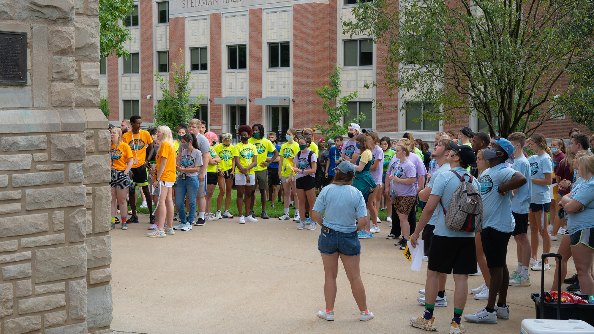 New students at Welcome Week